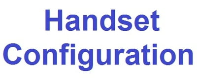 Handset Configuration Charge
