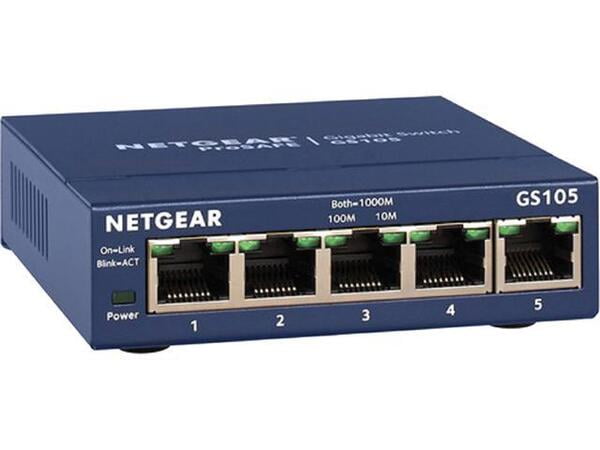 Netgear 5-Port Gigabit Ethernet Switch
