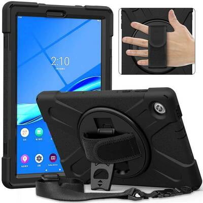 Tablet Hard Case with Shoulder Strap 10.3"